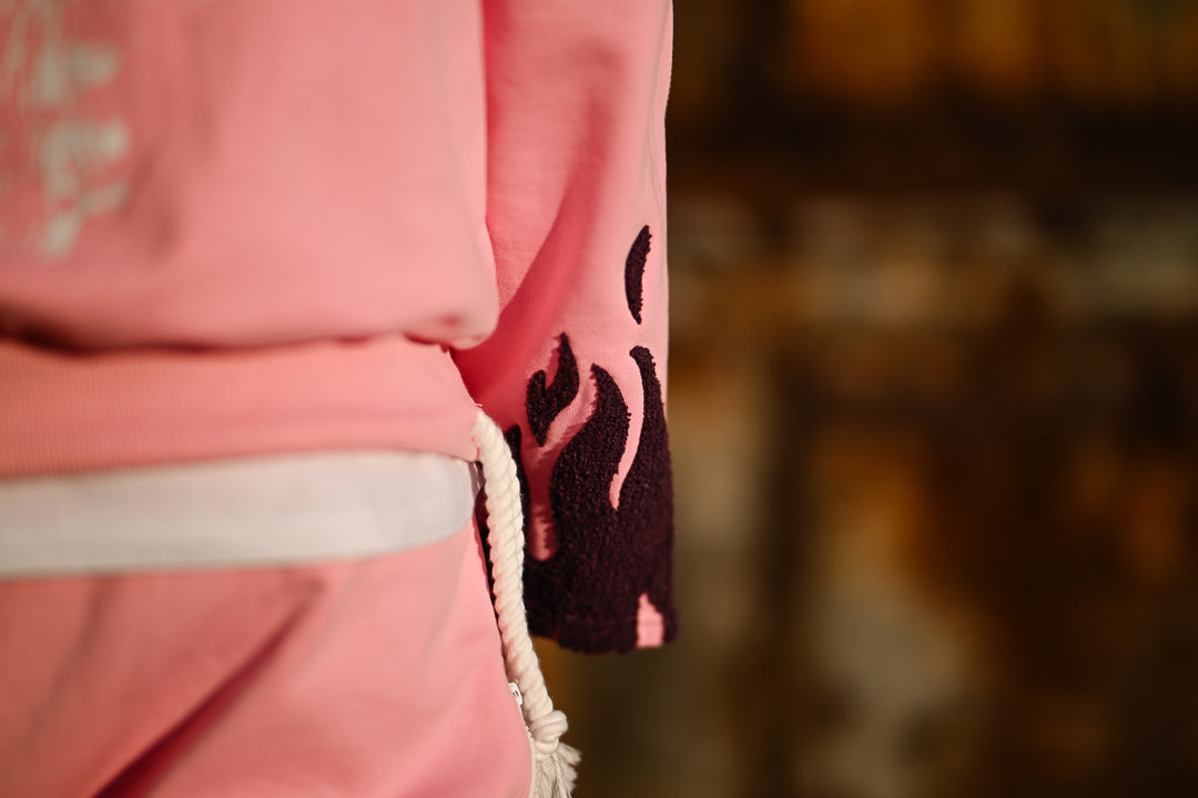 Pink Hoodie Money Talks