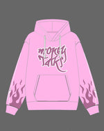 Load image into Gallery viewer, Pink Hoodie Money Talks
