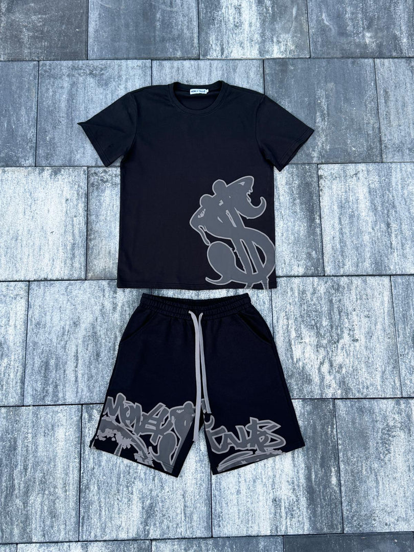 Money Talks Black T-shirt