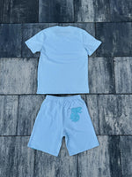 Load image into Gallery viewer, Money Talks Blue T-shirt
