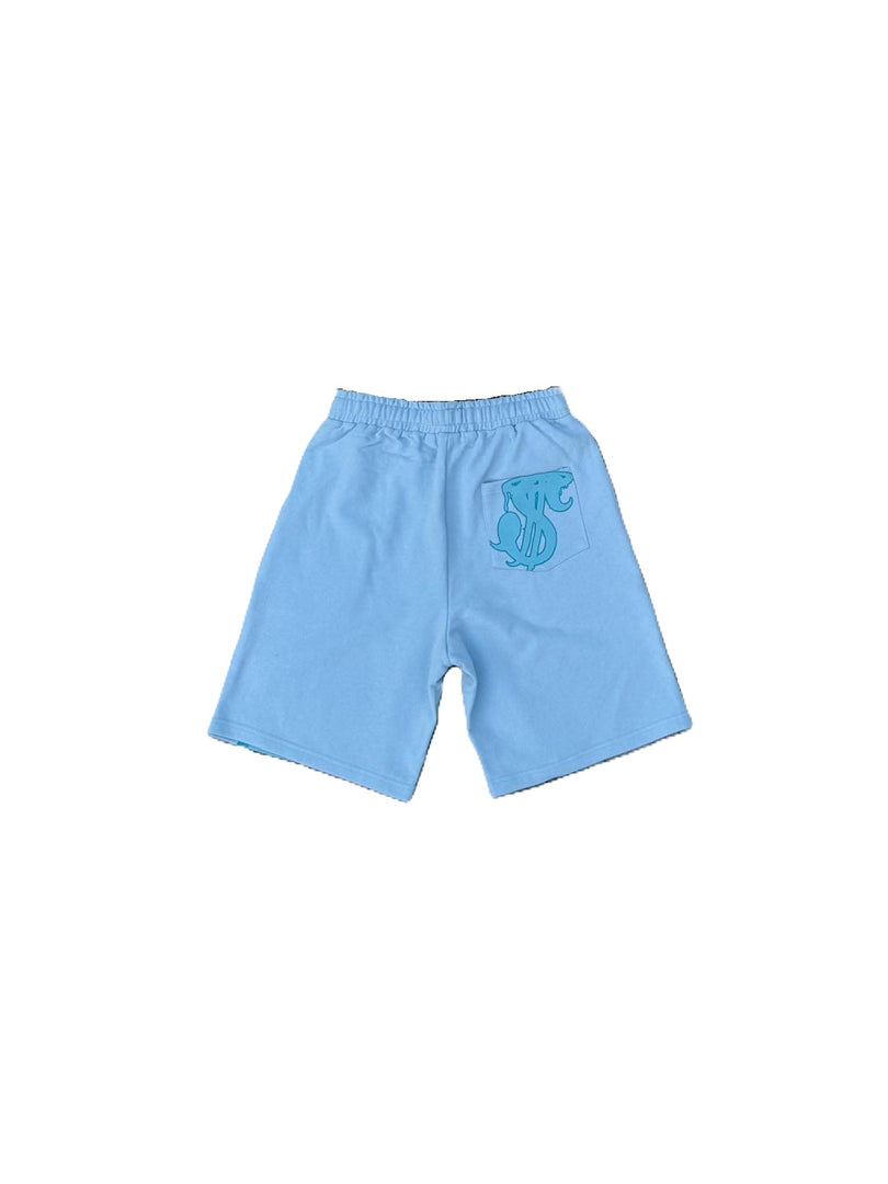 Money Talks Blue Shorts