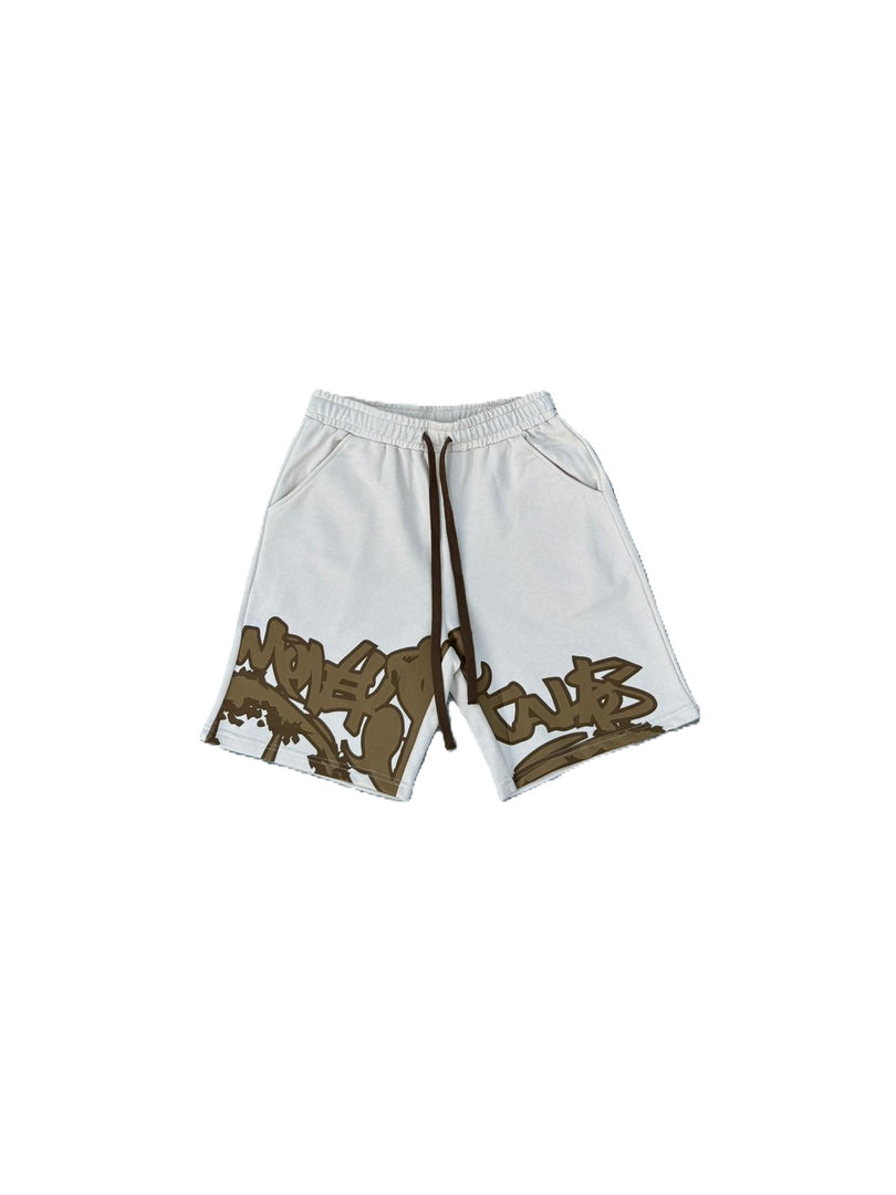 Money Talks Cream Shorts
