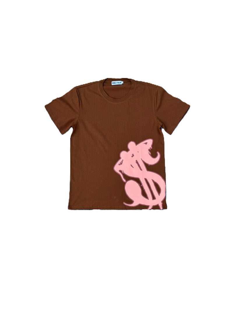 Money Talks Brown T-shirt