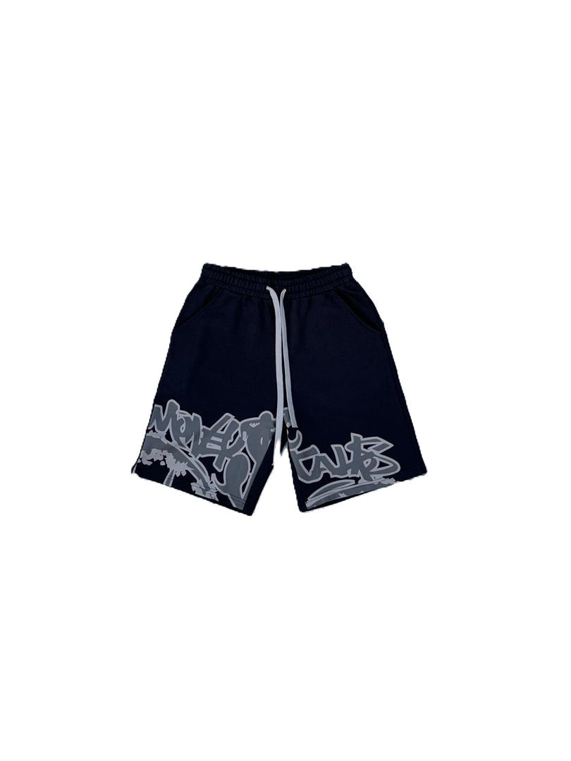 Money Talks Black Shorts